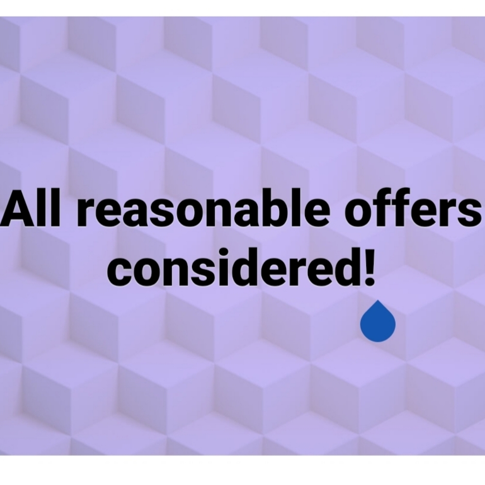 All Reasonable Offers Considered!
